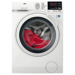 AEG L7WEG851R Freestanding Washer Dryer, 8kg Dry/5kg Wash Load, A Energy Rating, 1600rpm Spin, White